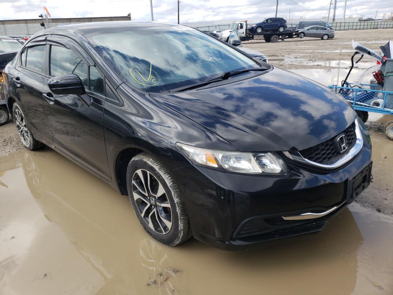 Photo 1 from auction – 2014 HONDA CIVIC LX with VIN 2HGFB2F50EH556431