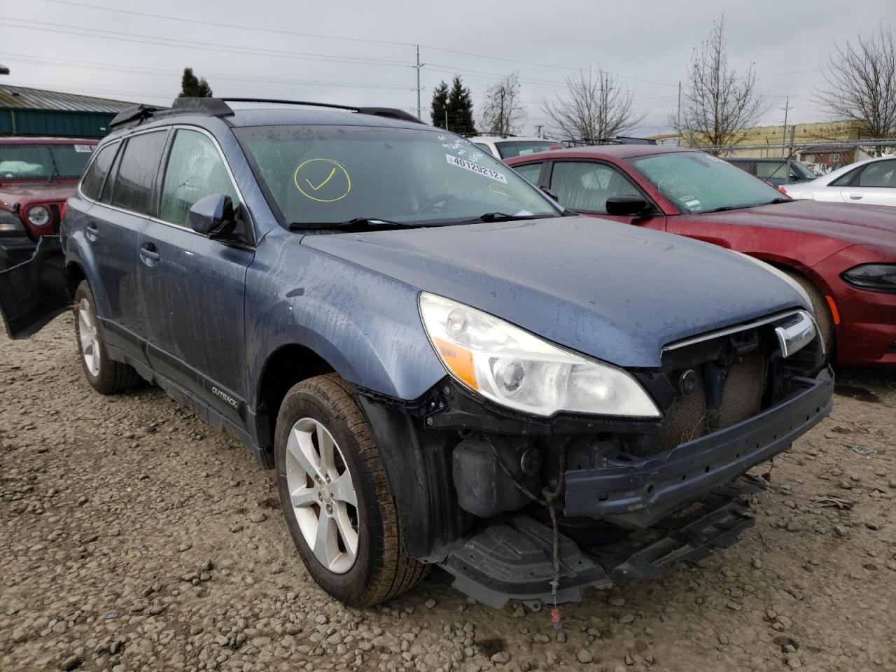 SUBARU OUTBACK 2. 2013 with VIN 4S4BRBCC9D3278766 - Photo from auction