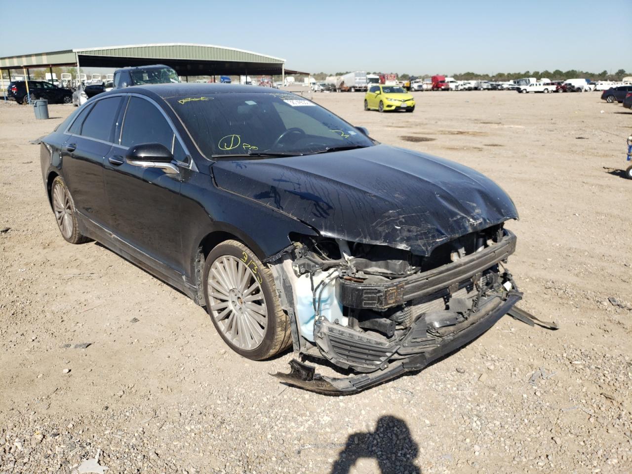 LINCOLN MKZ RESERV 2017 with VIN 3LN6L5E97HR604061 - Photo from auction