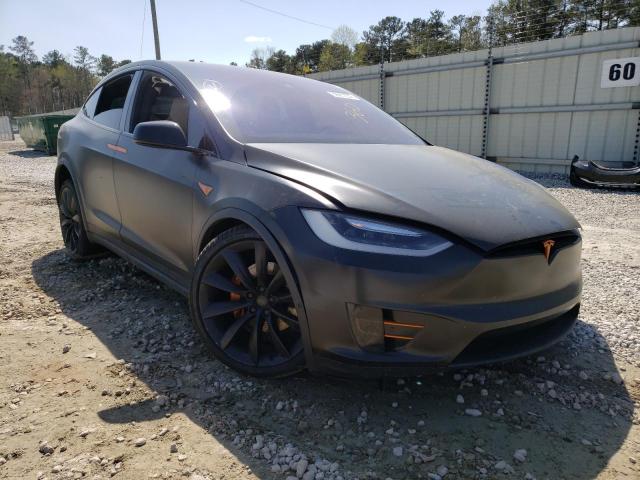TESLA MODEL X 2016 with VIN 5YJXCAE48GF002422 - Photo from auction