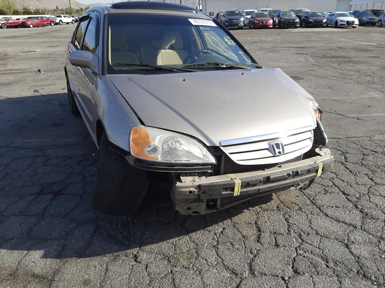 Photo 9 from auction – 2003 HONDA CIVIC EX with VIN 2HGES26703H510575