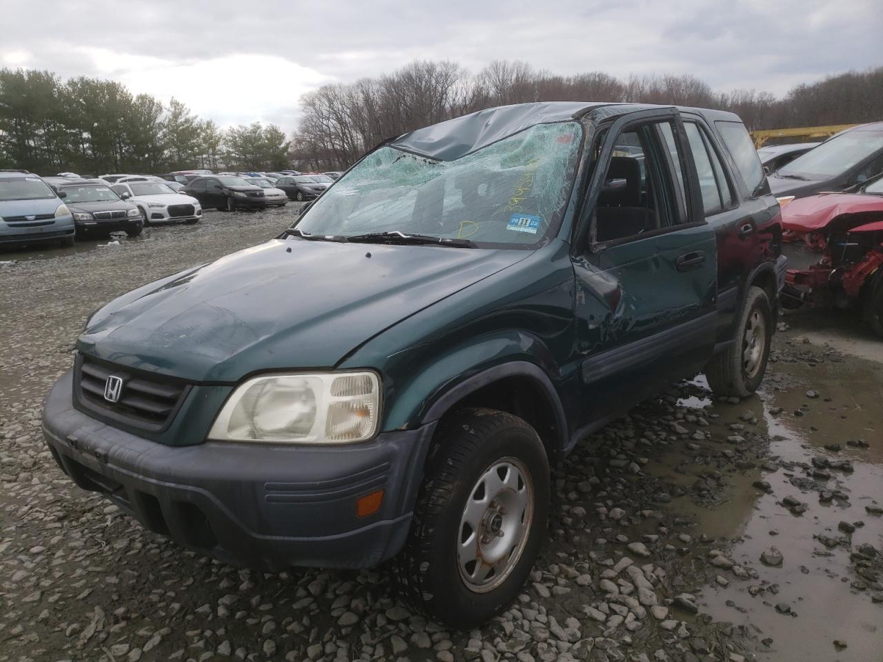 Photo 2 from auction – 2001 HONDA CR-V LX with VIN JHLRD18471C007345