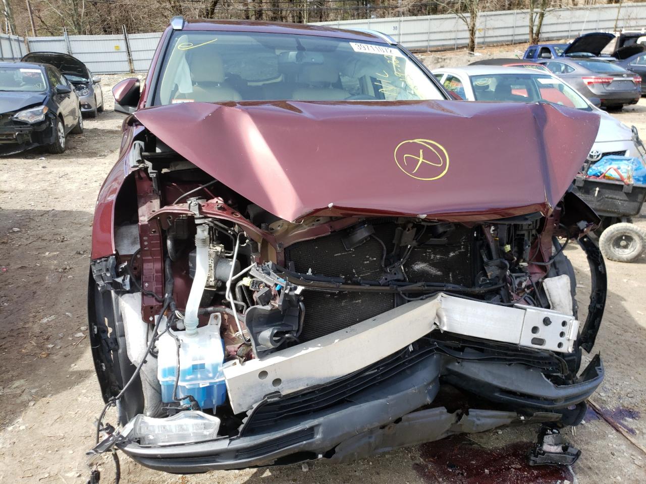 Photo 9 from auction – 2016 TOYOTA HIGHLANDER with VIN 5TDDKRFH8GS262062