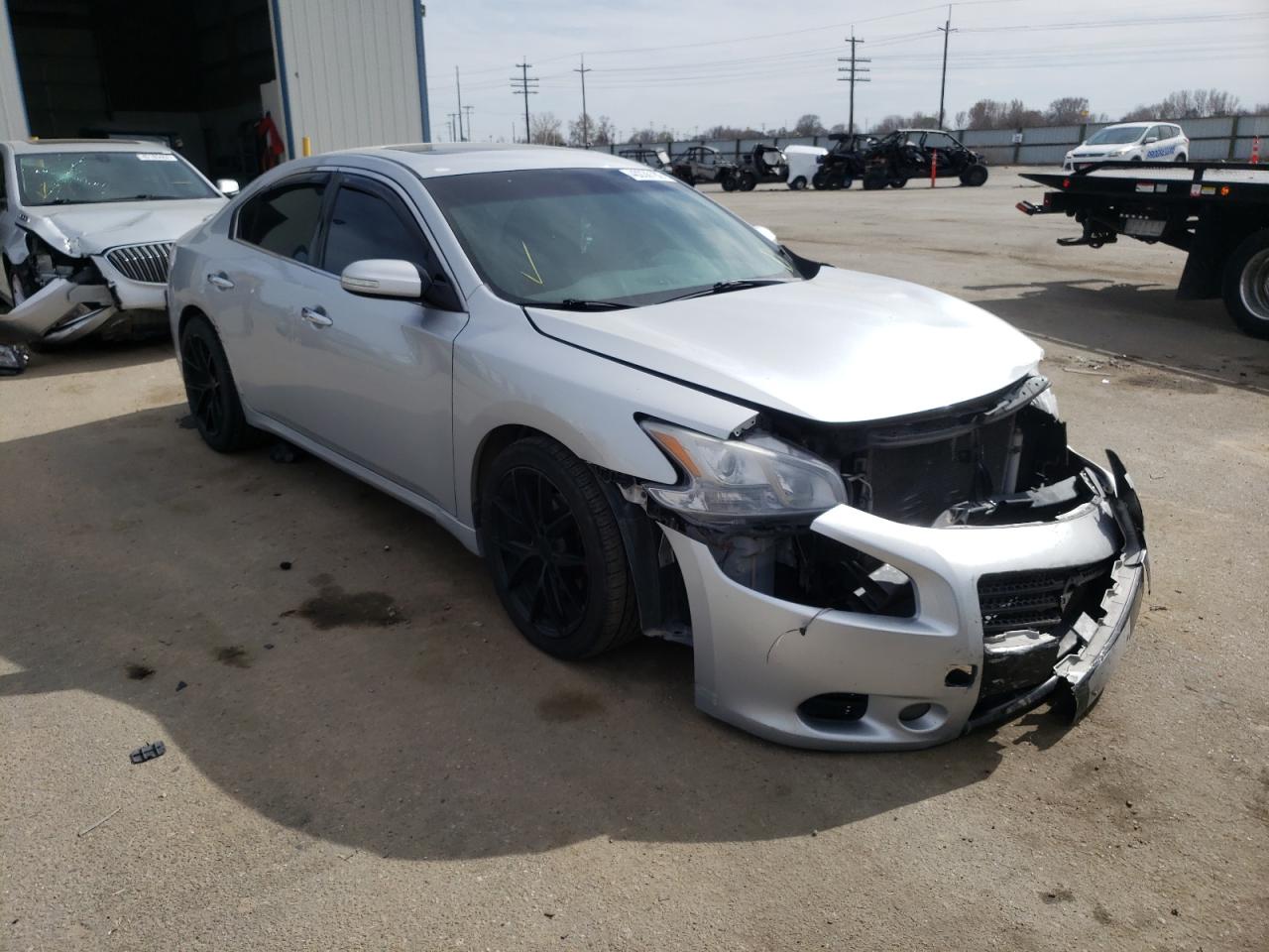 NISSAN MAXIMA S 2009 with VIN 1N4AA51E69C800361 - Photo from auction