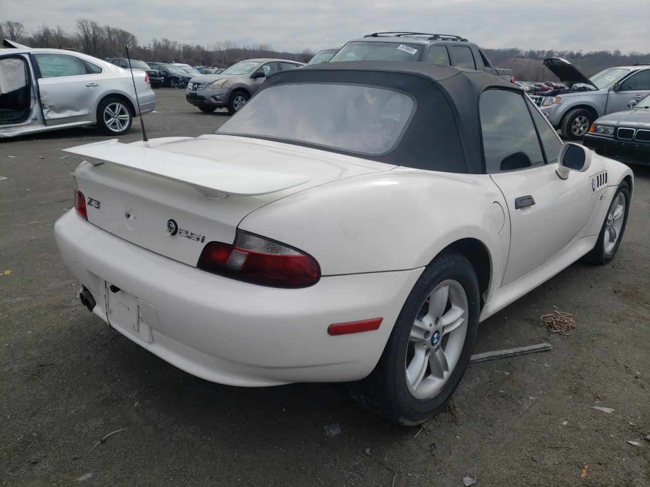 Zdjęcie 4 z aukcji – 2002 BMW Z3 2.5 z VIN 4USCN33462LM06536