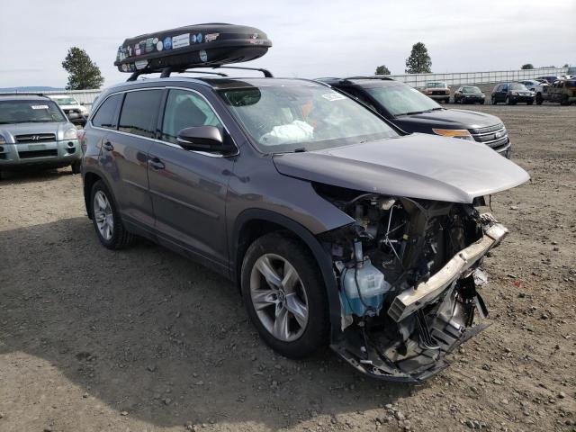 TOYOTA HIGHLANDER 2016 with VIN 5TDDKRFHXGS313481 - Photo from auction
