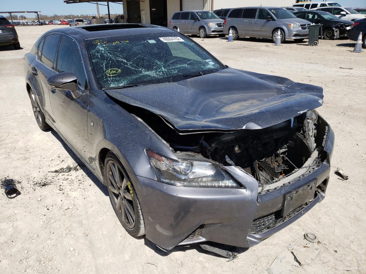 LEXUS GS 350 2014 with VIN JTHBE1BL8E5041752 - Photo from auction