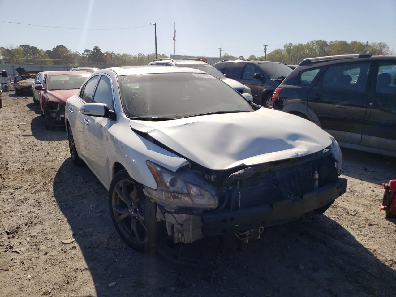NISSAN MAXIMA S 2014 with VIN 1N4AA5AP4EC465497 - Photo from auction