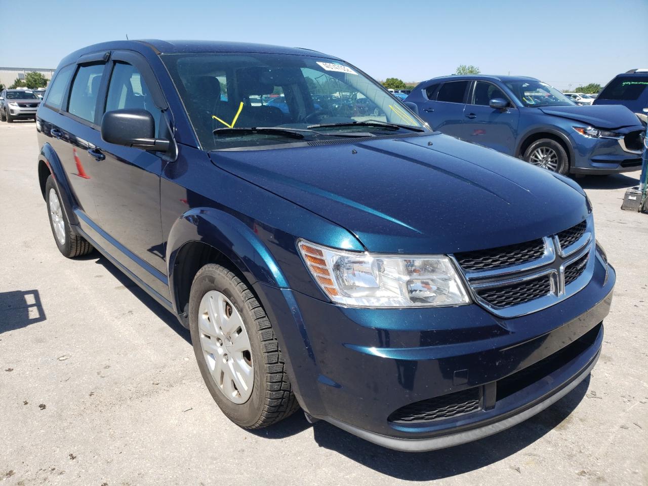DODGE JOURNEY SE 2015 with VIN 3C4PDCABXFT617731 - Photo from auction