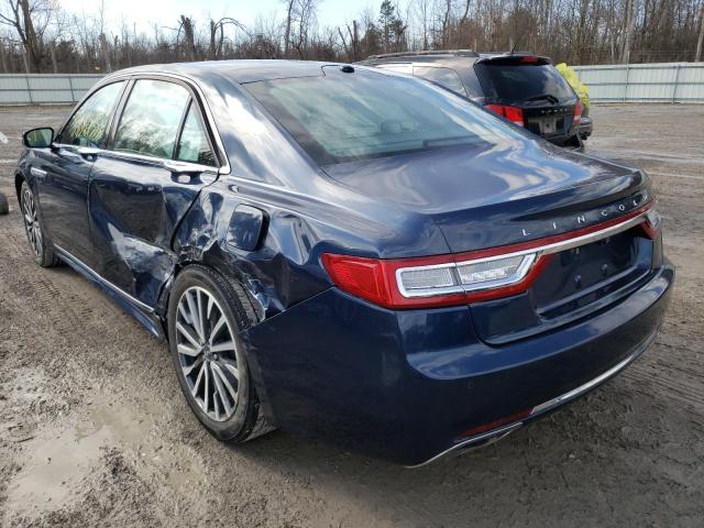 Photo 3 from auction – 2017 LINCOLN CONTINENTA with VIN 1LN6L9TK0H5627746