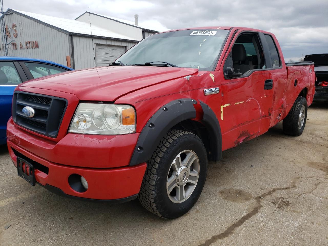 Photo 2 from auction – 2008 FORD F150 with VIN 1FTRX12W88FB20471