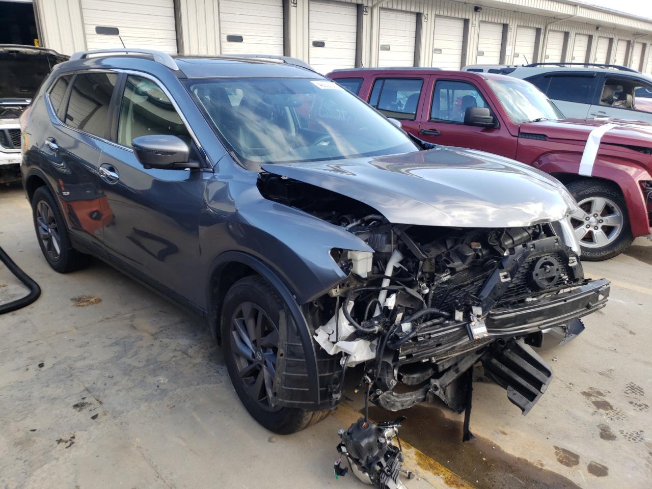 NISSAN ROGUE S 2016 with VIN 5N1AT2MT6GC856693 - Photo from auction