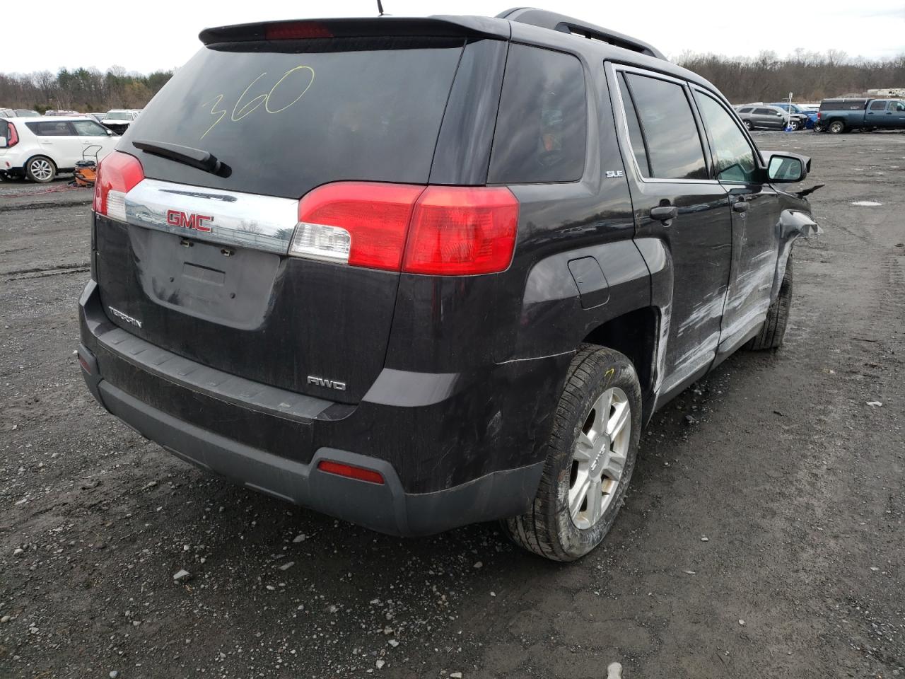 Photo 4 from auction – 2015 GMC TERRAIN SL with VIN 2GKFLWEK7F6258325