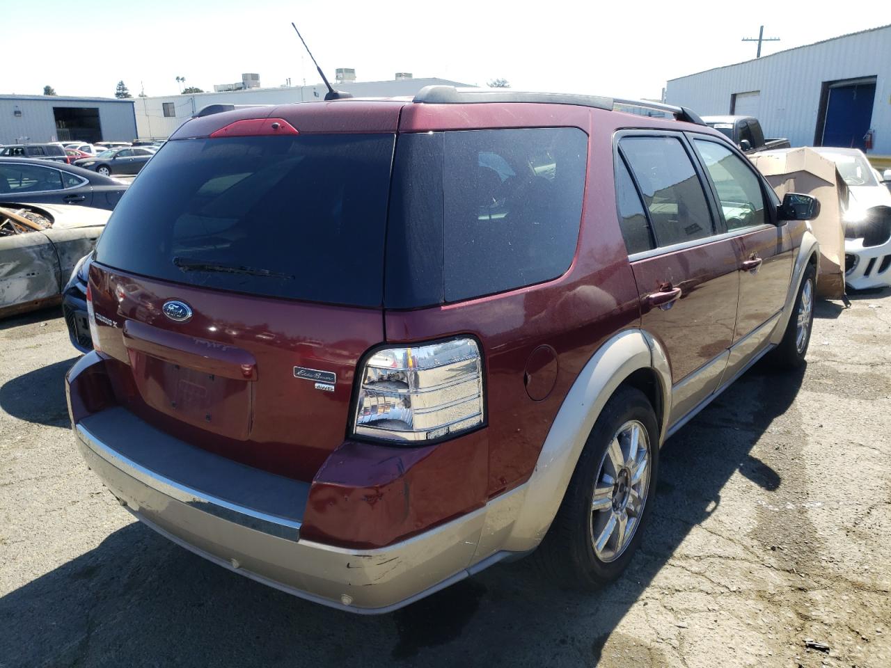 Photo 4 from auction – 2008 FORD TAURUS X E with VIN 1FMDK08W88GA31063