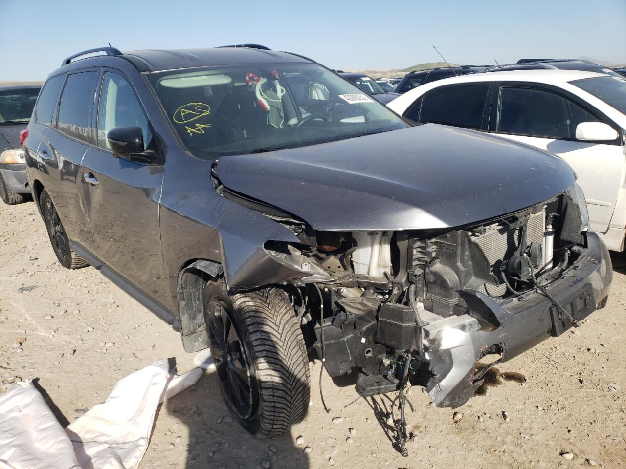 Photo 1 from auction – 2018 NISSAN PATHFINDER with VIN 5N1DR2MM0JC627745