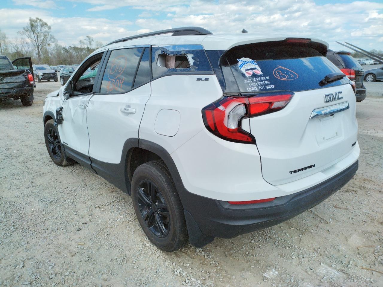 Photo 3 from auction – 2021 GMC TERRAIN SL with VIN 3GKALTEV0ML368905