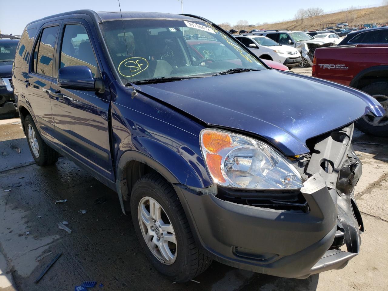 Photo 1 from auction – 2002 HONDA CR-V EX with VIN JHLRD78832C095169