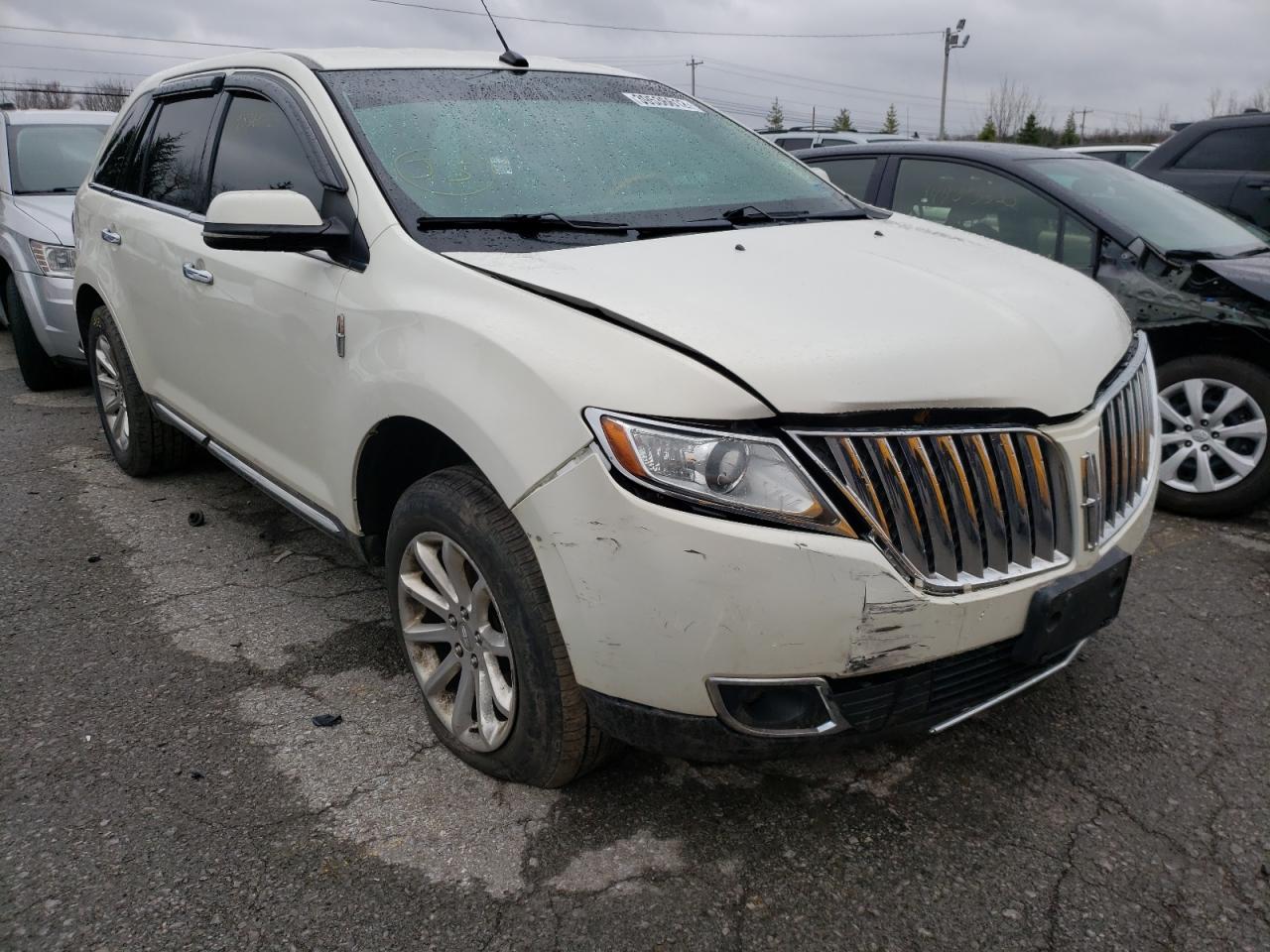 LINCOLN MKX 2013 with VIN 2LMDJ8JK3DBL03646 - Photo from auction