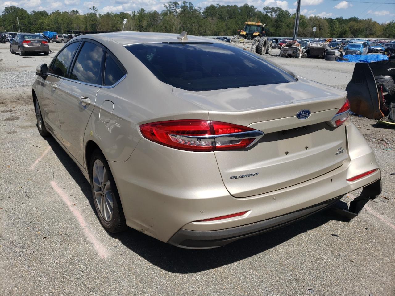 Photo 3 from auction – 2019 FORD FUSION SE with VIN 3FA6P0LU2KR138622