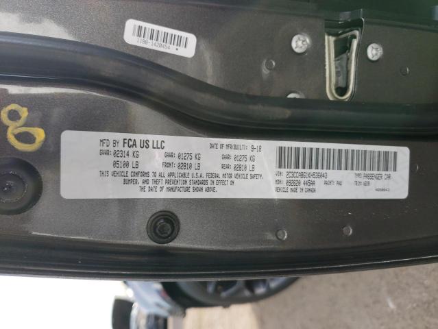 Photo 10 from auction – 2019 CHRYSLER 300 S with VIN 2C3CCABG1KH536043