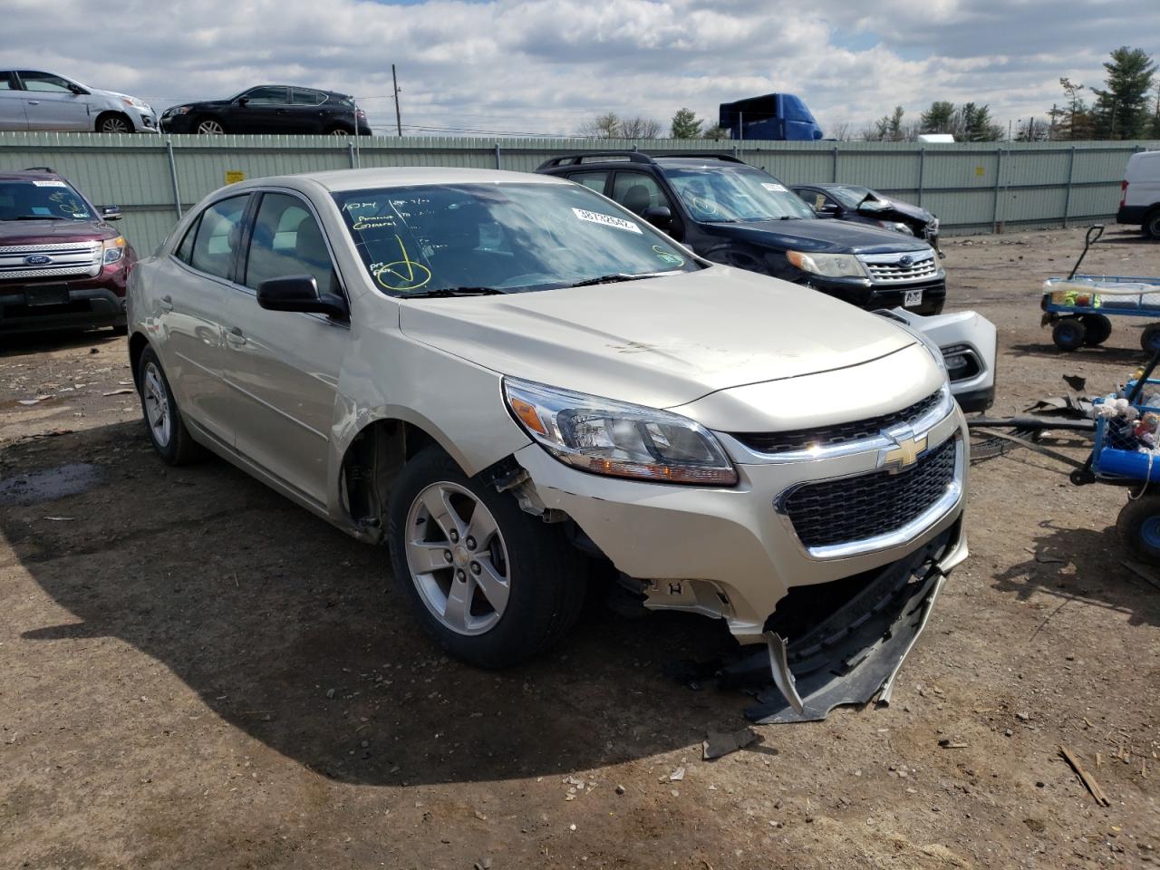CHEVROLET MALIBU LS 2014 with VIN 1G11B5SL1EF216844 - Photo from auction