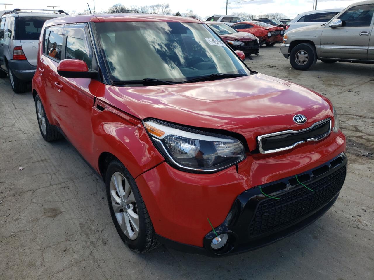 KIA SOUL + 2016 with VIN KNDJP3A53G7873724 - Photo from auction