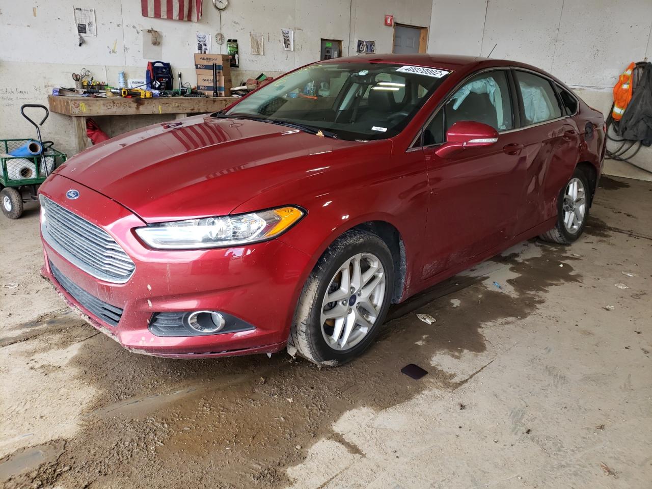 Photo 2 from auction – 2016 FORD FUSION SE with VIN 3FA6P0HD5GR184428