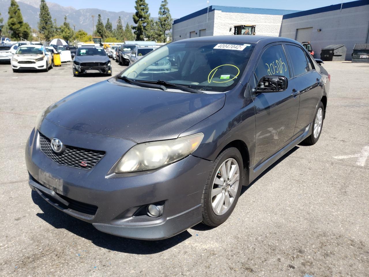 Photo 2 from auction – 2010 TOYOTA COROLLA BA with VIN 1NXBU4EE5AZ332160