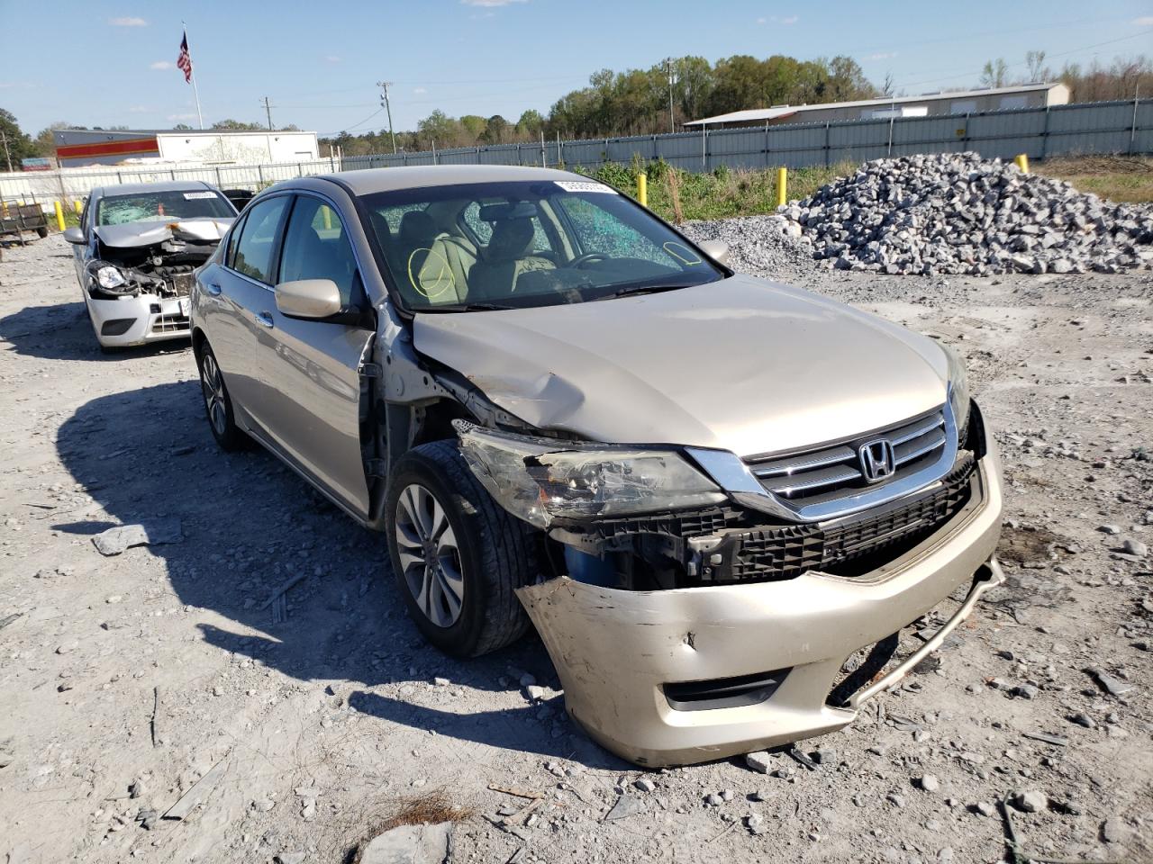 HONDA ACCORD LX 2014 with VIN 1HGCR2F37EA098477 - Photo from auction