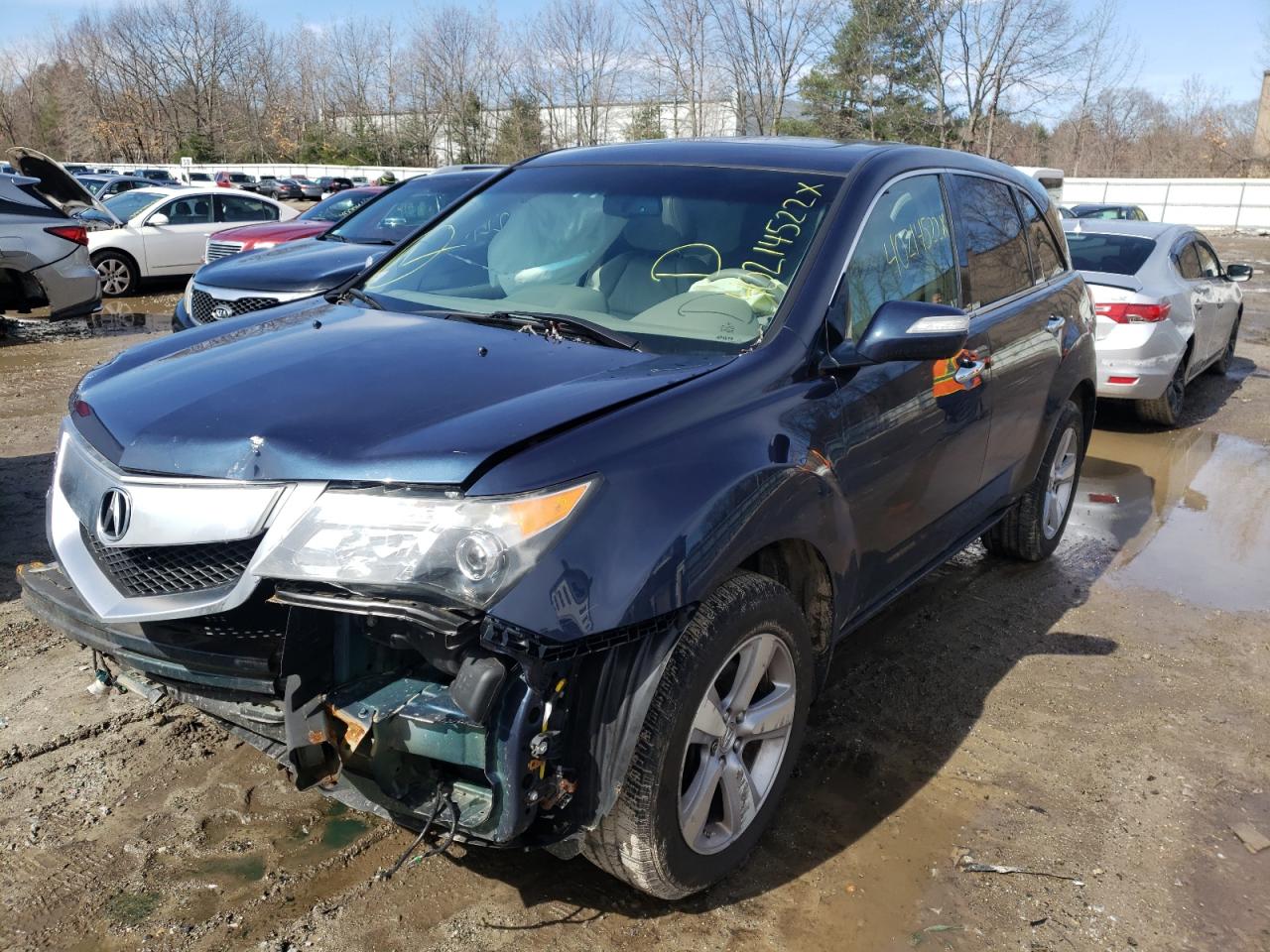 Photo 2 from auction – 2012 ACURA MDX TECHNO with VIN 2HNYD2H33CH542849