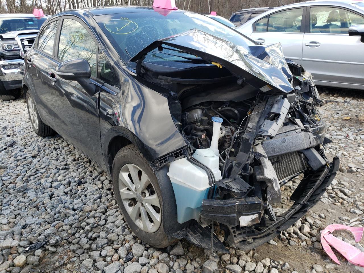 KIA RIO EX 2013 with VIN KNADN5A33D6235954 - Photo from auction