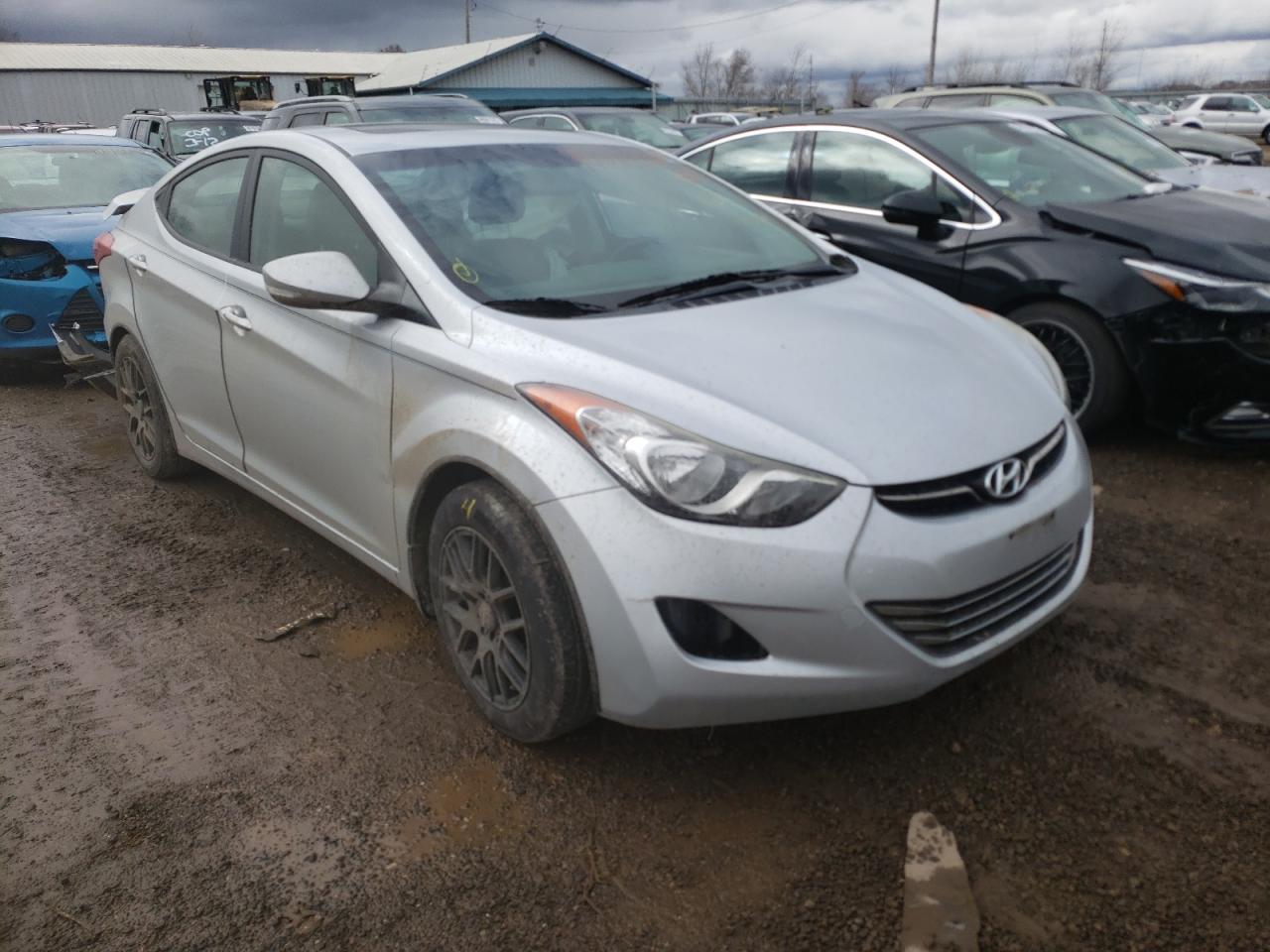 HYUNDAI ELANTRA GL 2012 with VIN 5NPDH4AE3CH100354 - Photo from auction