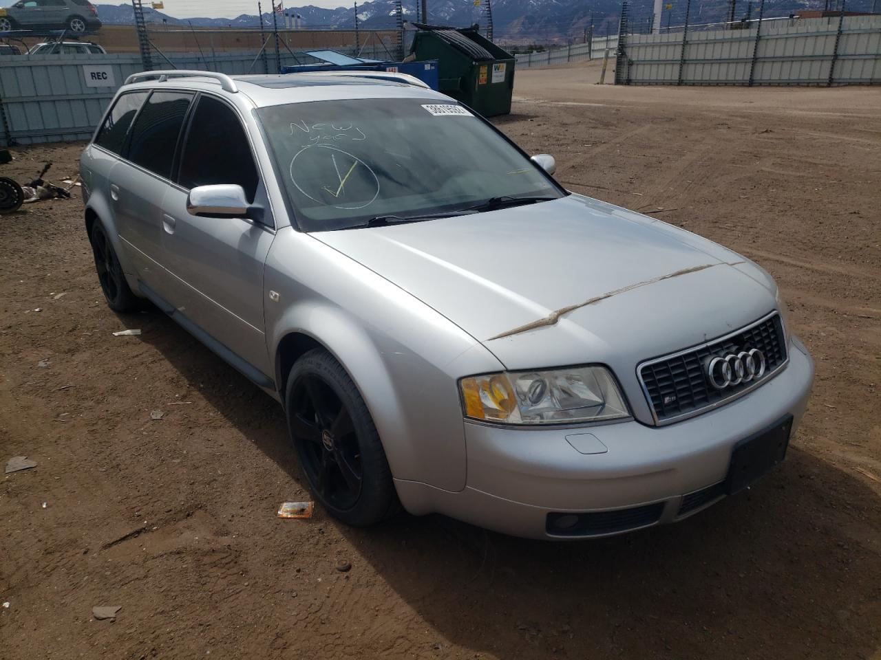 AUDI S6 AVANT Q 2002 with VIN WAUXU64B32N073884 - Photo from auction
