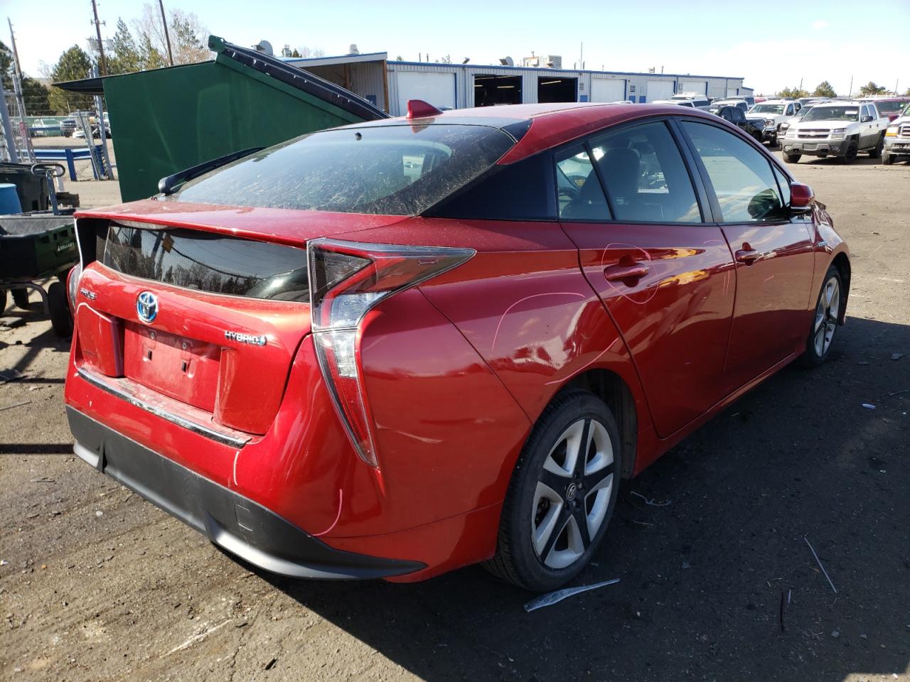 Photo 4 from auction – 2017 TOYOTA PRIUS with VIN JTDKARFU6H3528172
