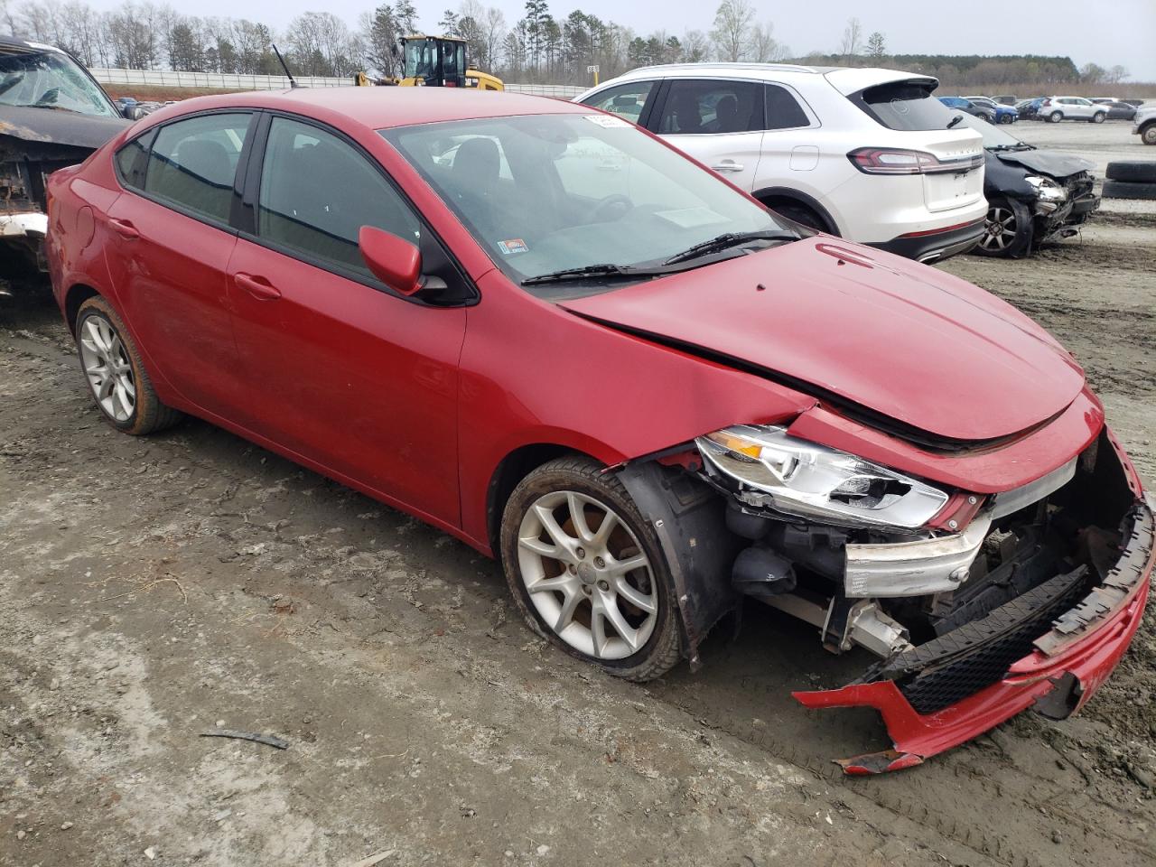 DODGE DART SXT 2013 with VIN 1C3CDFBH4DD103531 - Photo from auction