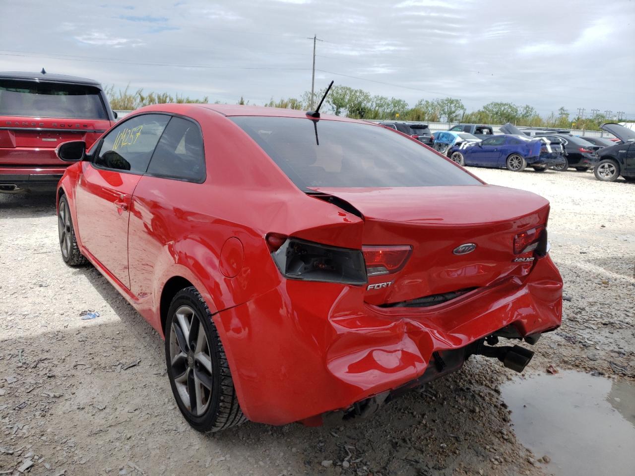 Photo 3 from auction – 2010 KIA FORTE SX with VIN KNAFW6A37A5176405