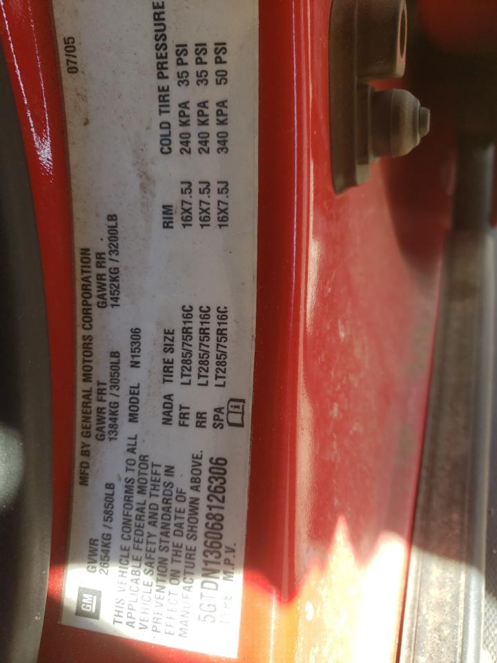 Photo 10 from auction – 2006 HUMMER H3 with VIN 5GTDN136068126306
