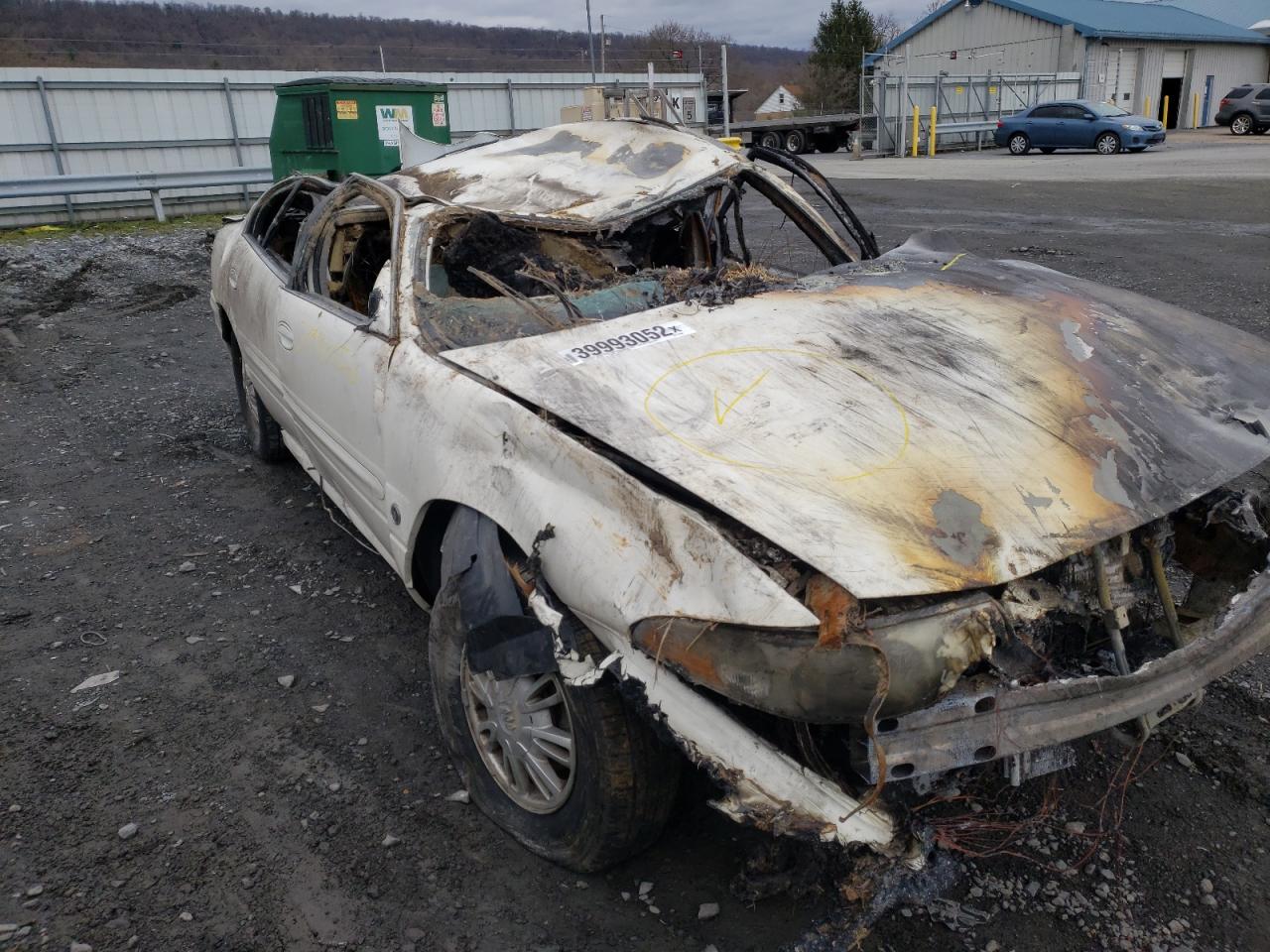 BUICK LESABRE CU 2003 with VIN 1G4HP52K434121374 - Photo from auction