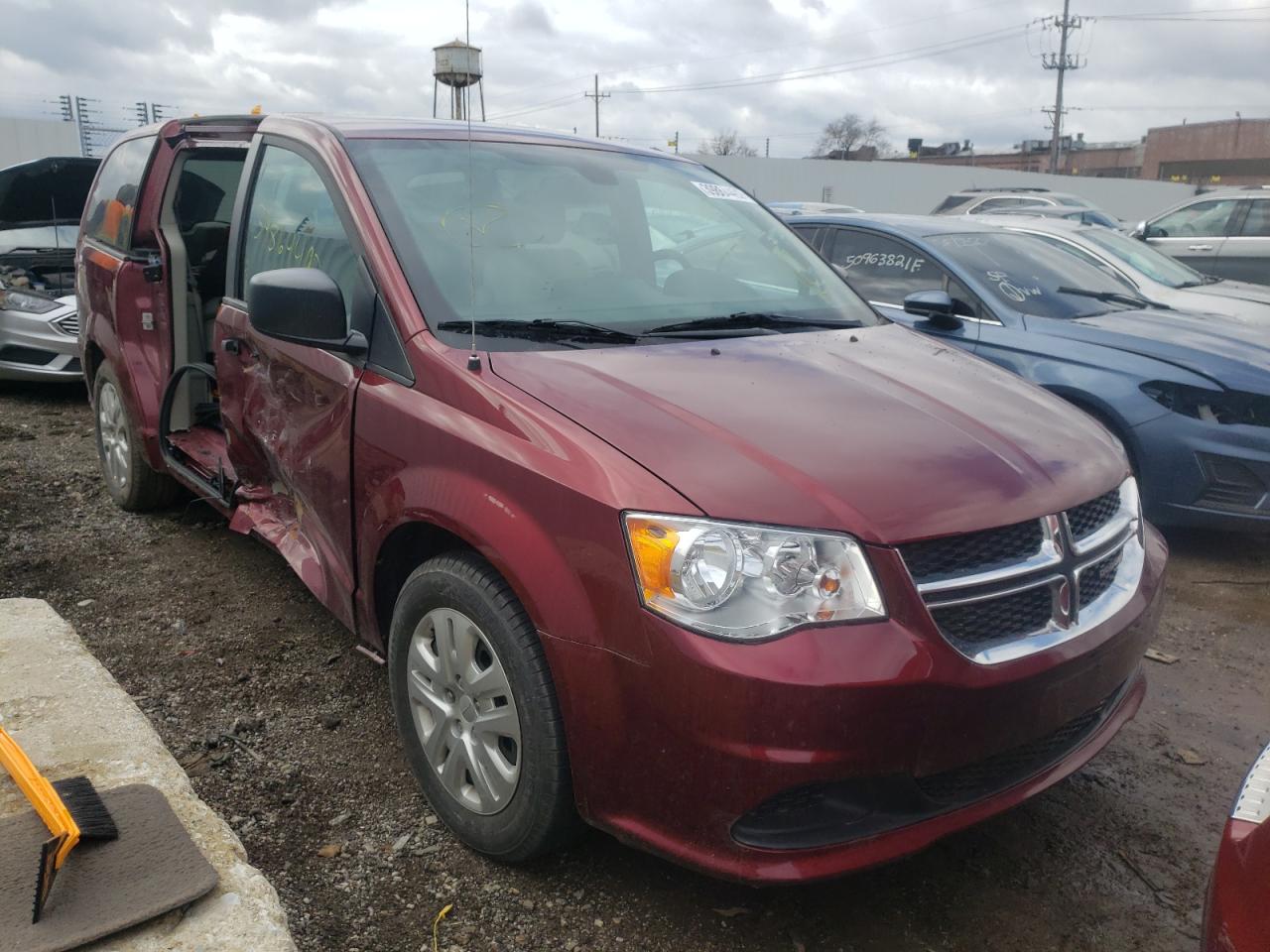 DODGE GRAND CARA 2019 with VIN 2C4RDGBG8KR805879 - Photo from auction