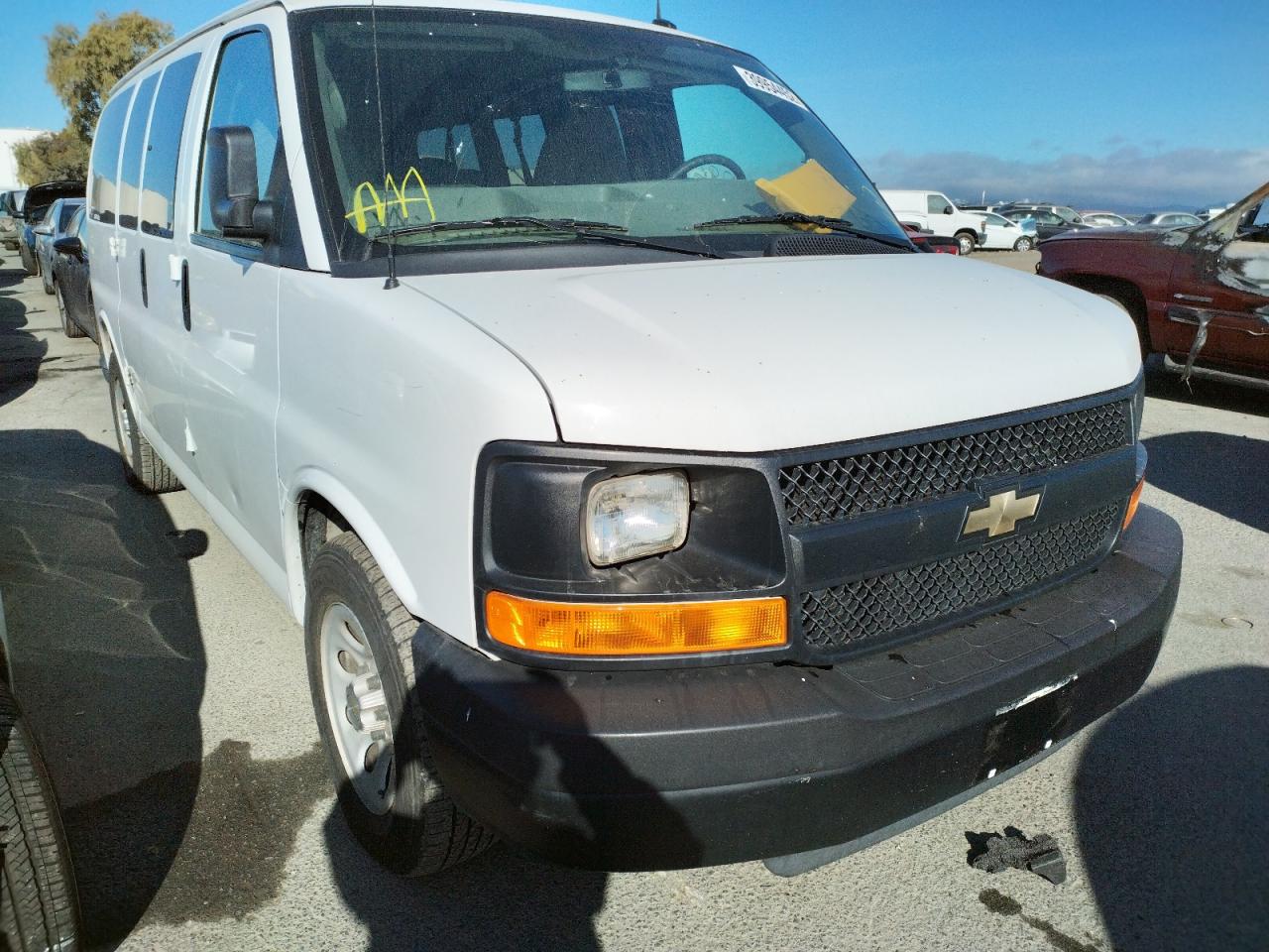 CHEVROLET EXPRESS G1 2011 with VIN 1GNSGBF48B1169830 - Photo from auction