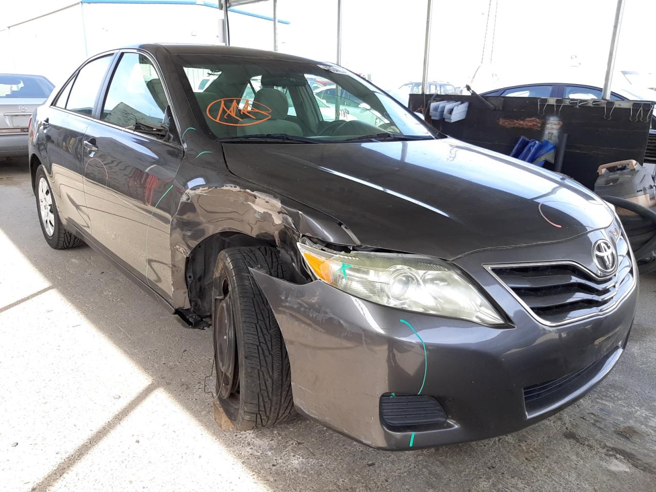 TOYOTA CAMRY BASE 2010 with VIN 4T1BF3EK2AU012546 - Photo from auction