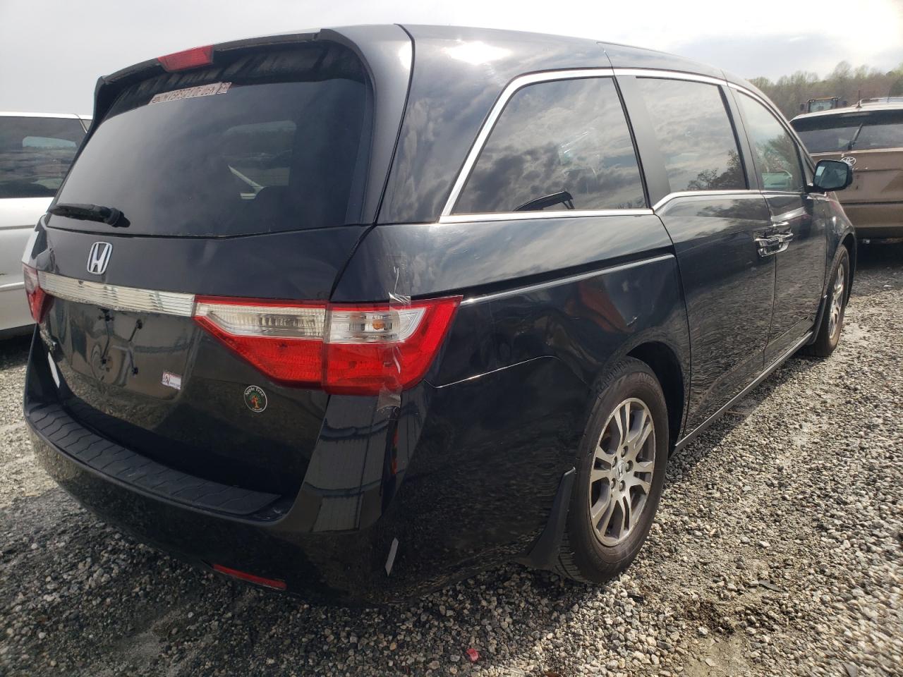 Photo 4 from auction – 2011 HONDA ODYSSEY EX with VIN 5FNRL5H67BB072242