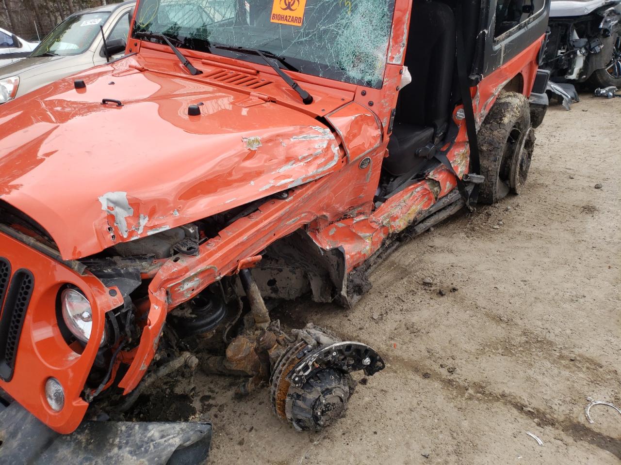 Photo 9 from auction – 2015 JEEP WRANGLER S with VIN 1C4AJWAG2FL617732