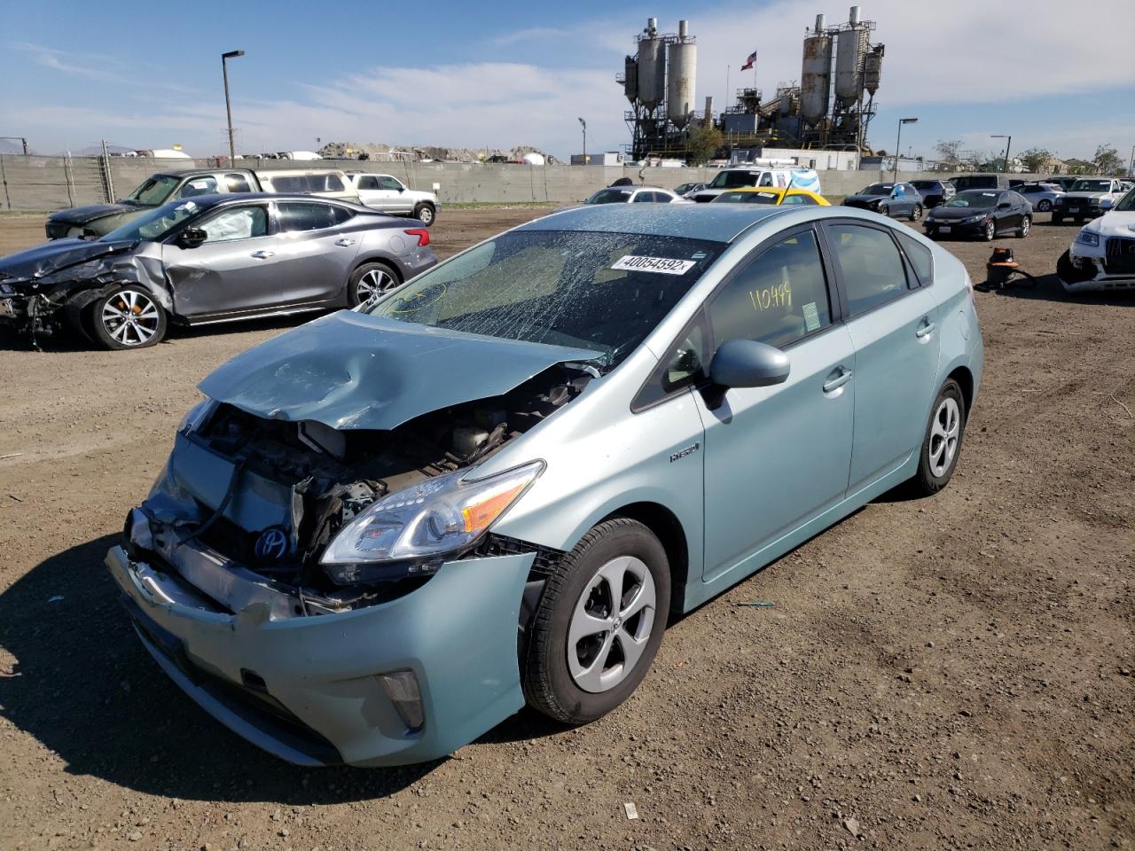Photo 2 from auction – 2013 TOYOTA PRIUS with VIN JTDKN3DU8D1660604