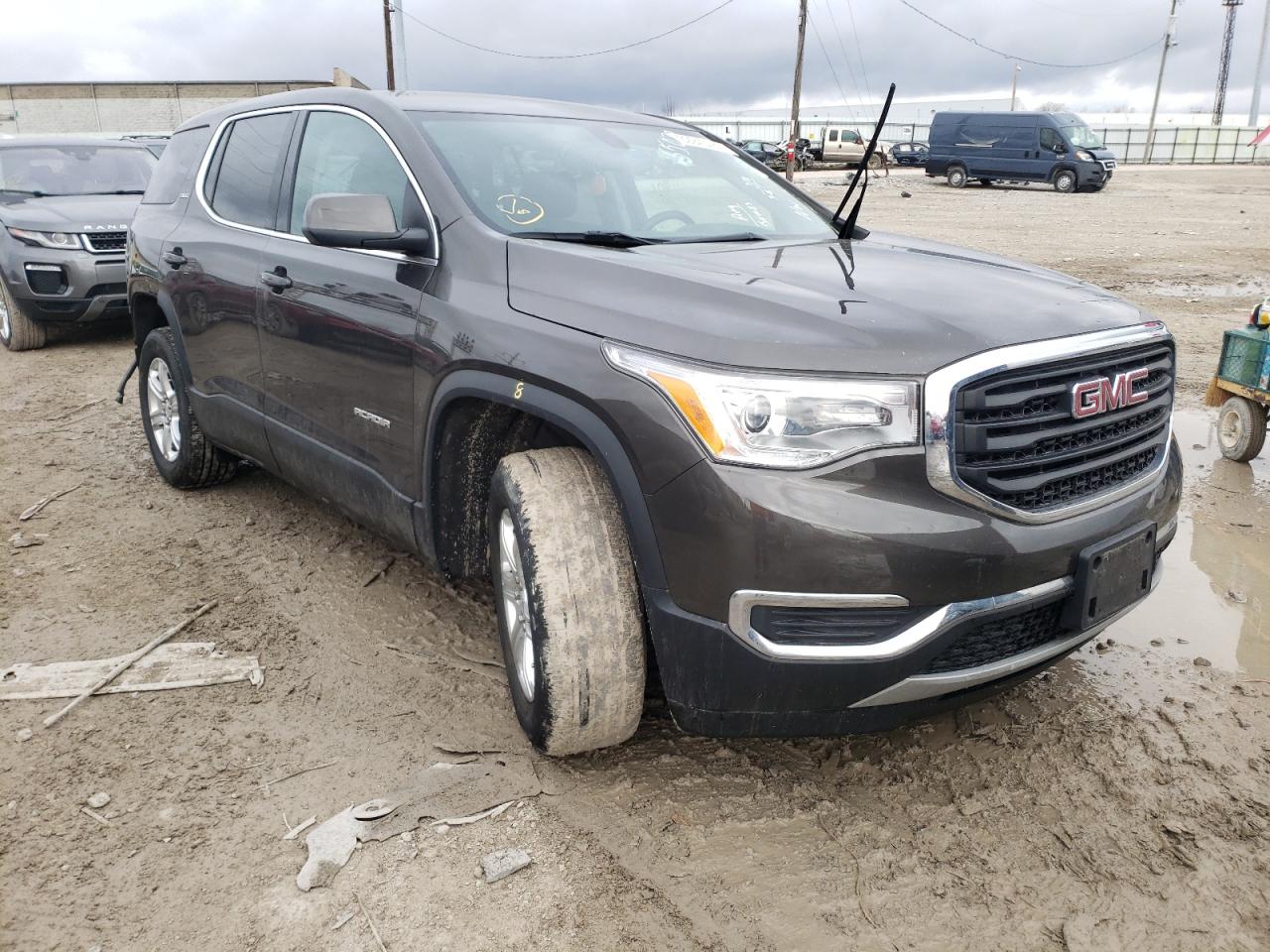 GMC ACADIA SLE 2019 with VIN 1GKKNKLAXKZ122877 - Photo from auction