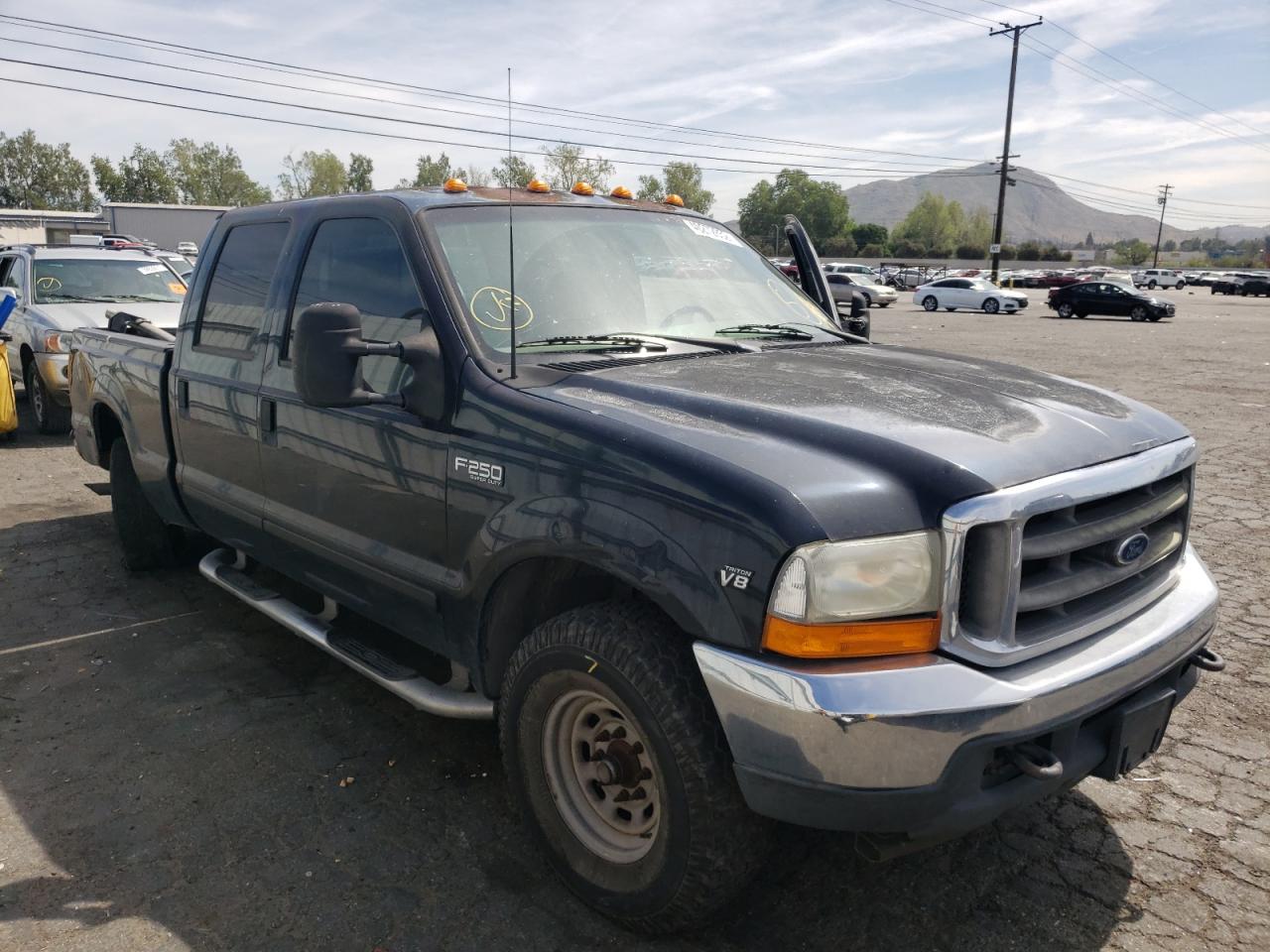 FORD F250 SUPER 2001 with VIN 1FTNW20L31EC31845 - Photo from auction