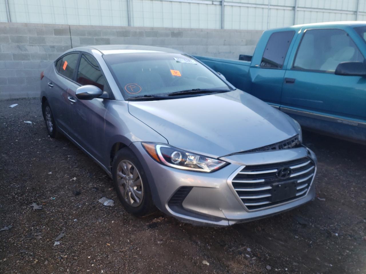 HYUNDAI ELANTRA SE 2017 with VIN 5NPD74LF0HH080936 - Photo from auction