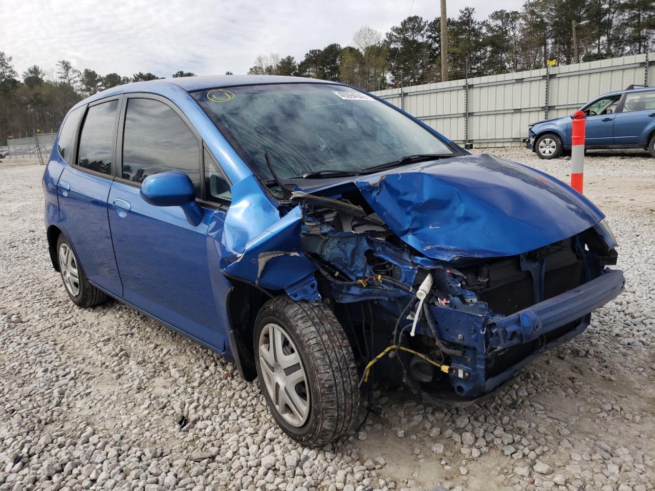 HONDA FIT 2007 with VIN JHMGD37407S004561 - Photo from auction