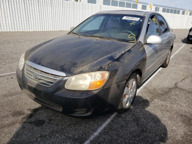 Photo 2 from auction – 2009 KIA SPECTRA EX with VIN KNAFE222495662537