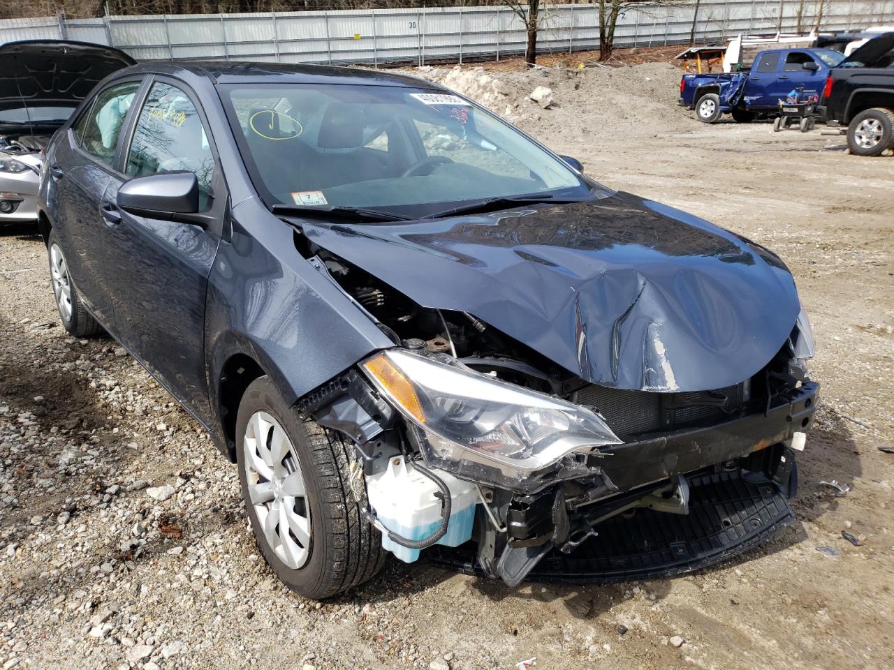 TOYOTA COROLLA L 2016 with VIN 2T1BURHE2GC735273 - Photo from auction